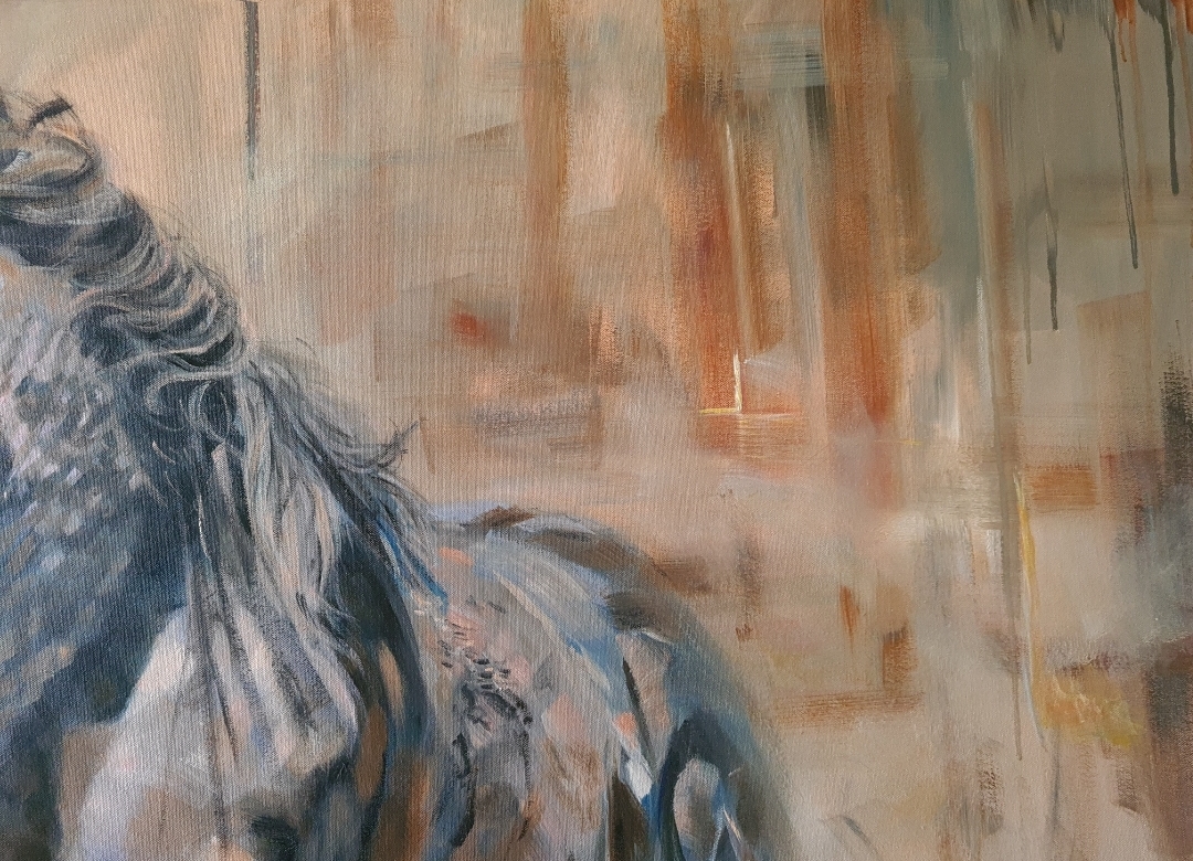 Bay Onaqui Stallion Jo S Stacey Fine Art Closeup3