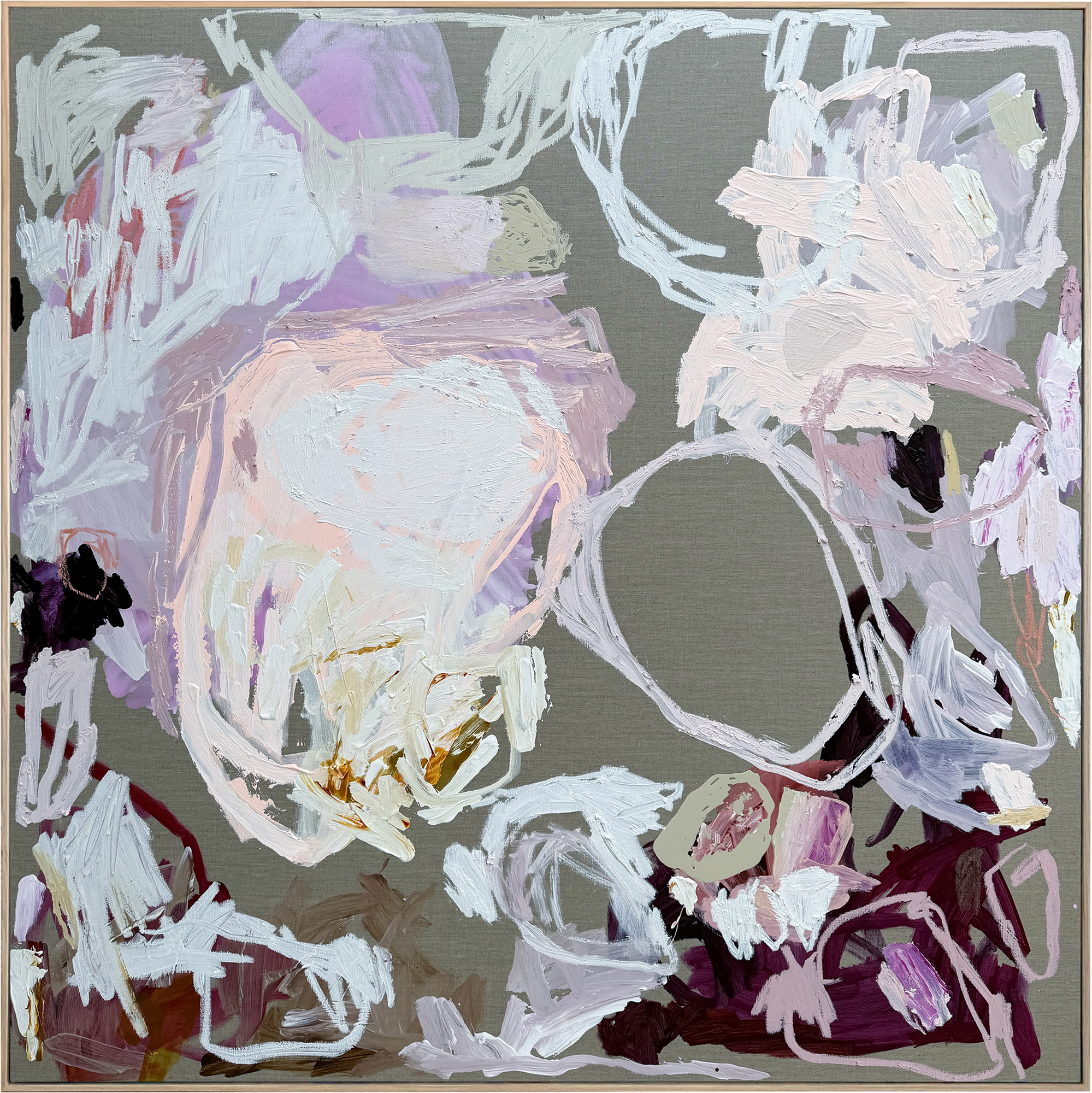 Pink Coral Rebecca Koerting Australian Contemporary Abstract