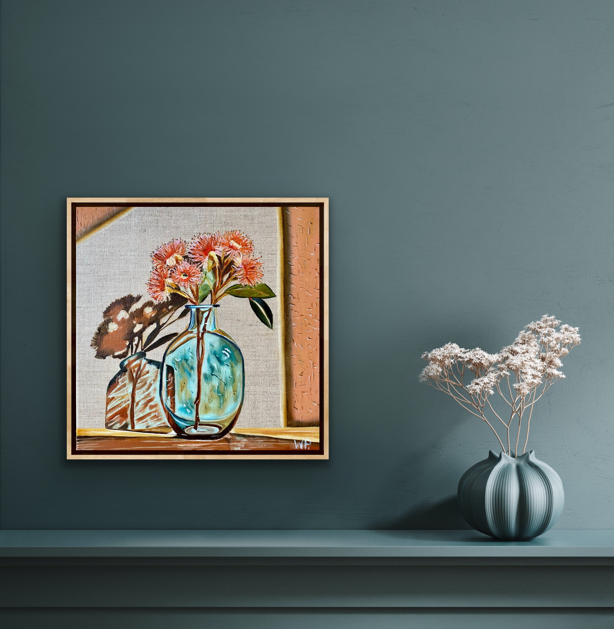 Gum Nut Reflections Insitu6 Wendy Peters