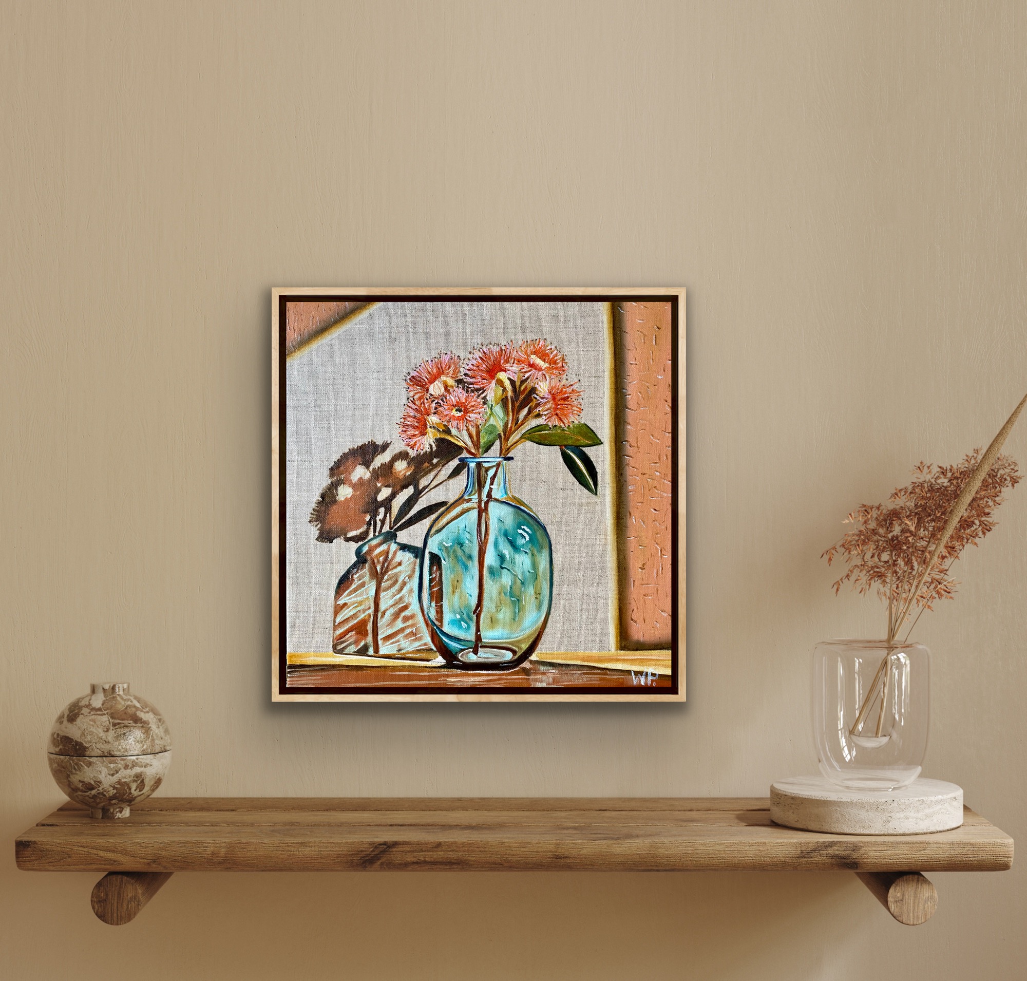 Gum Nut Reflections Insitu2 Wendy Peters