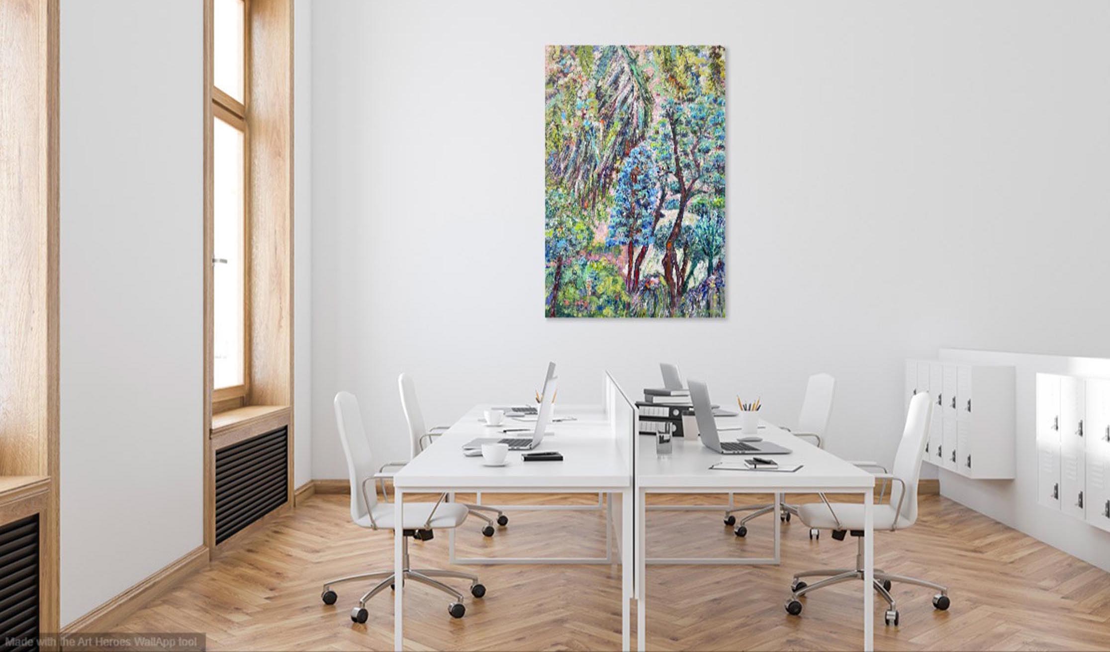 Netting The Apricot Tree Room View Edited 1