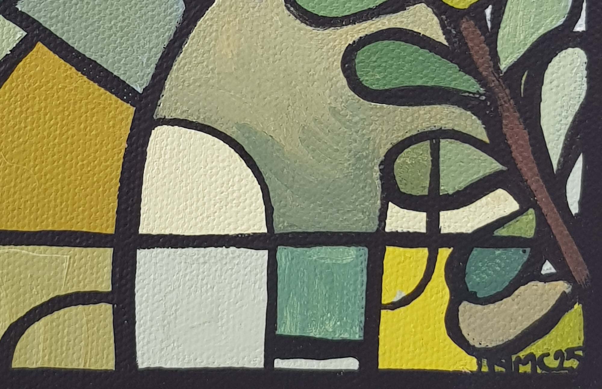 Silver Eyes And Tea Tree By Nicola Cowie Detail 2