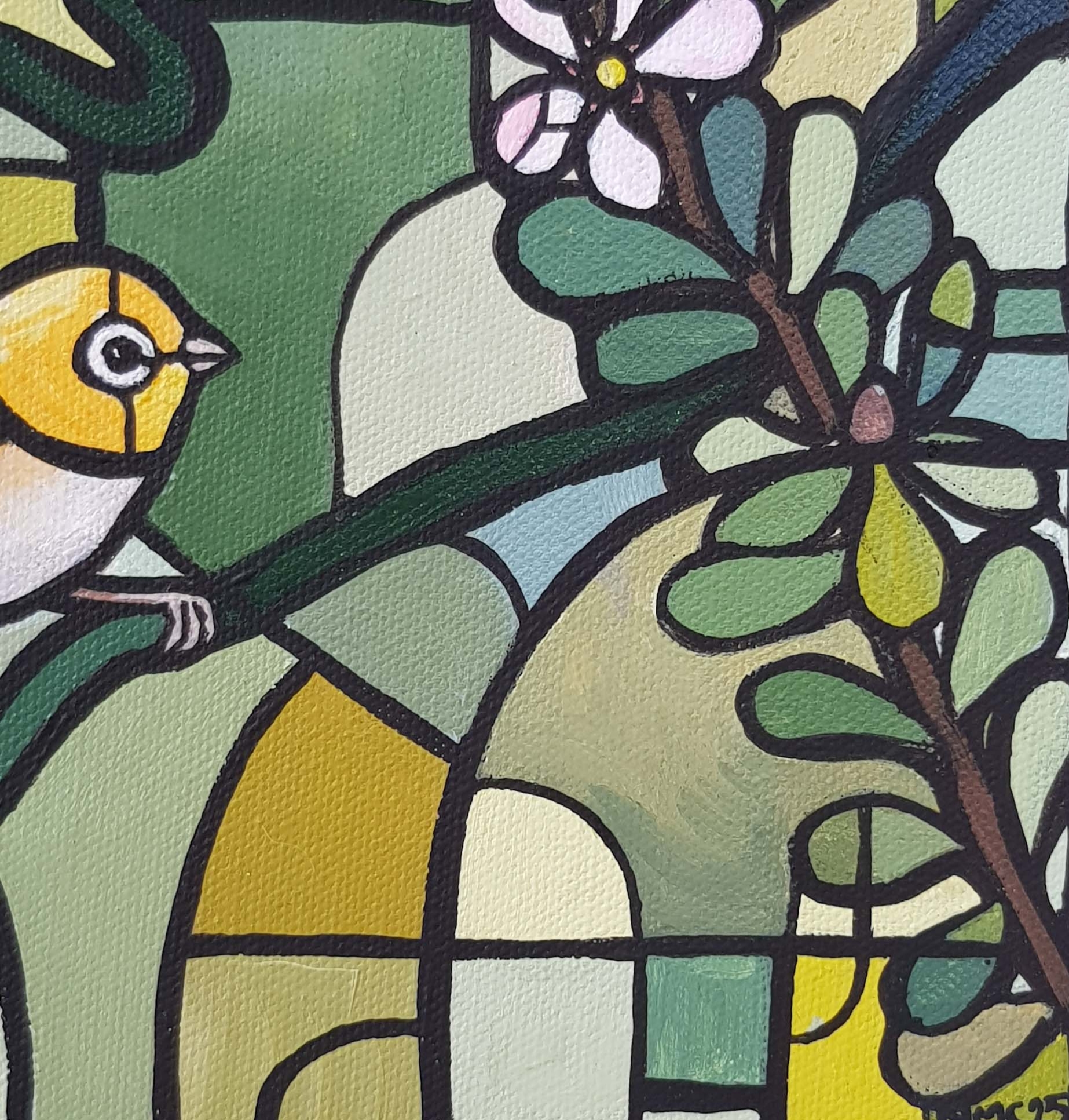 Silver Eyes And Tea Tree By Nicola Cowie Detail 3