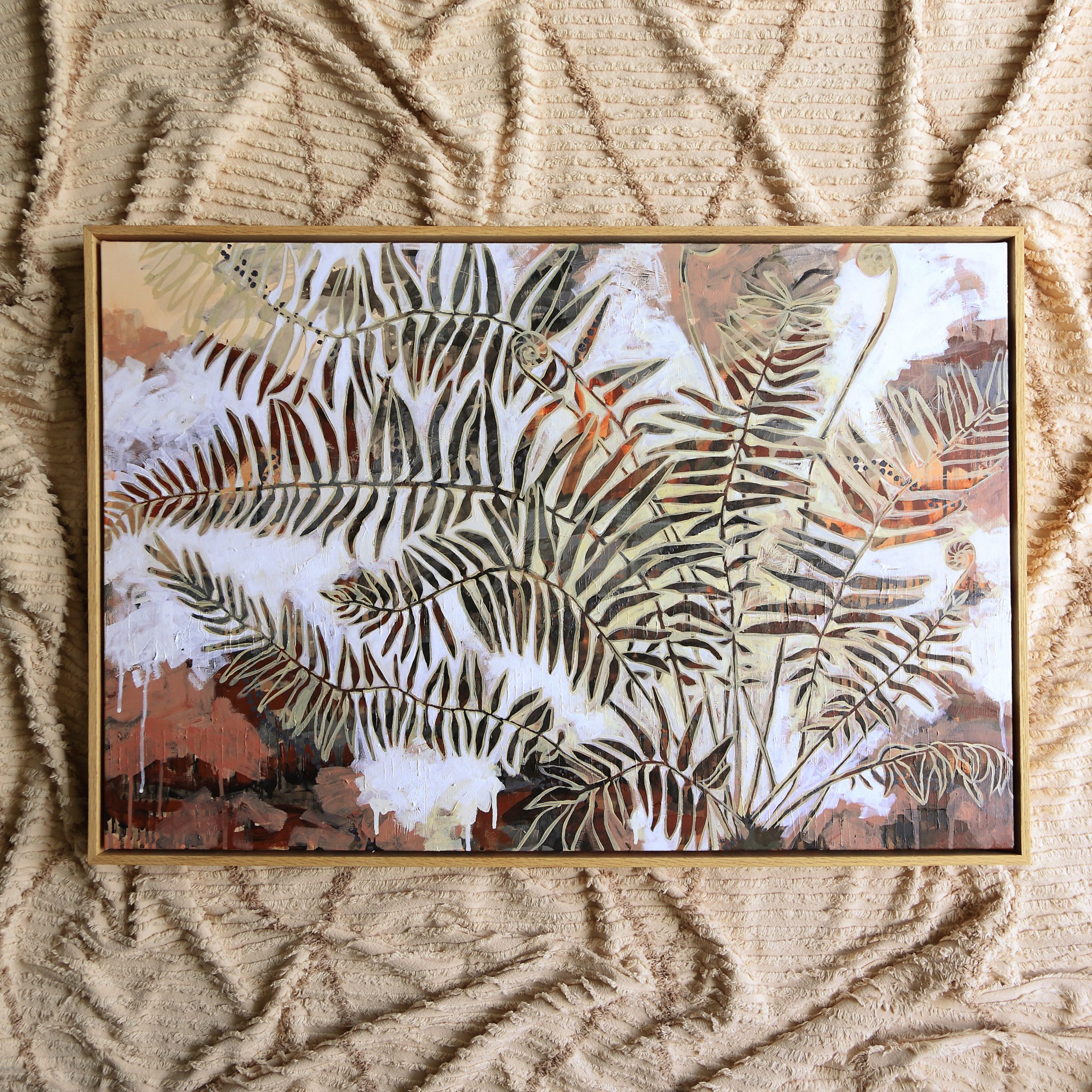 034 Swamp Fern Moment Ii Smith & Brooks Coastal Vibes Art Art For Interior Designers Black And White Artworks