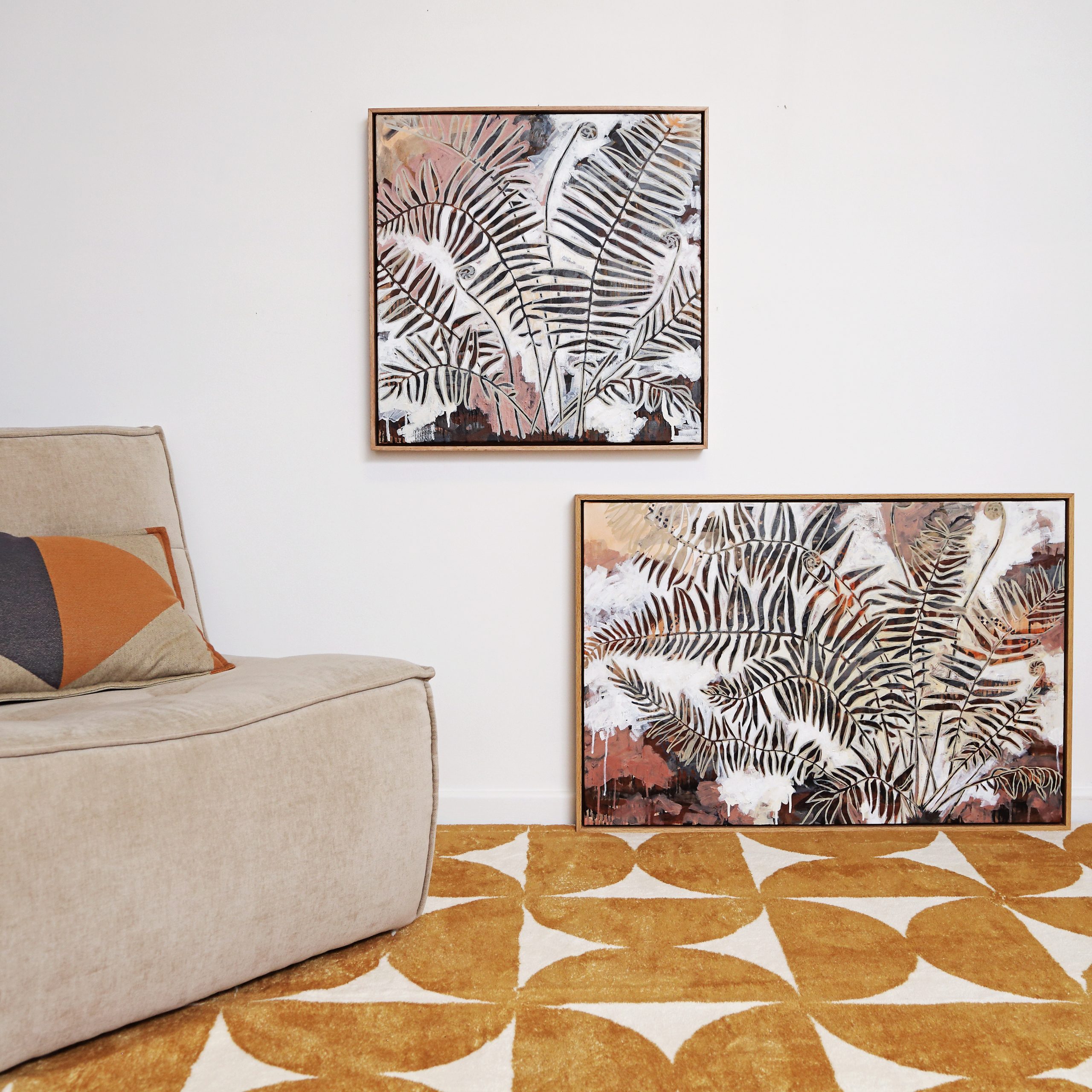 049 Noir Combos Smith & Brooks Coastal Artworks Art For Interior Designers And Stylists Monochrome Original Art