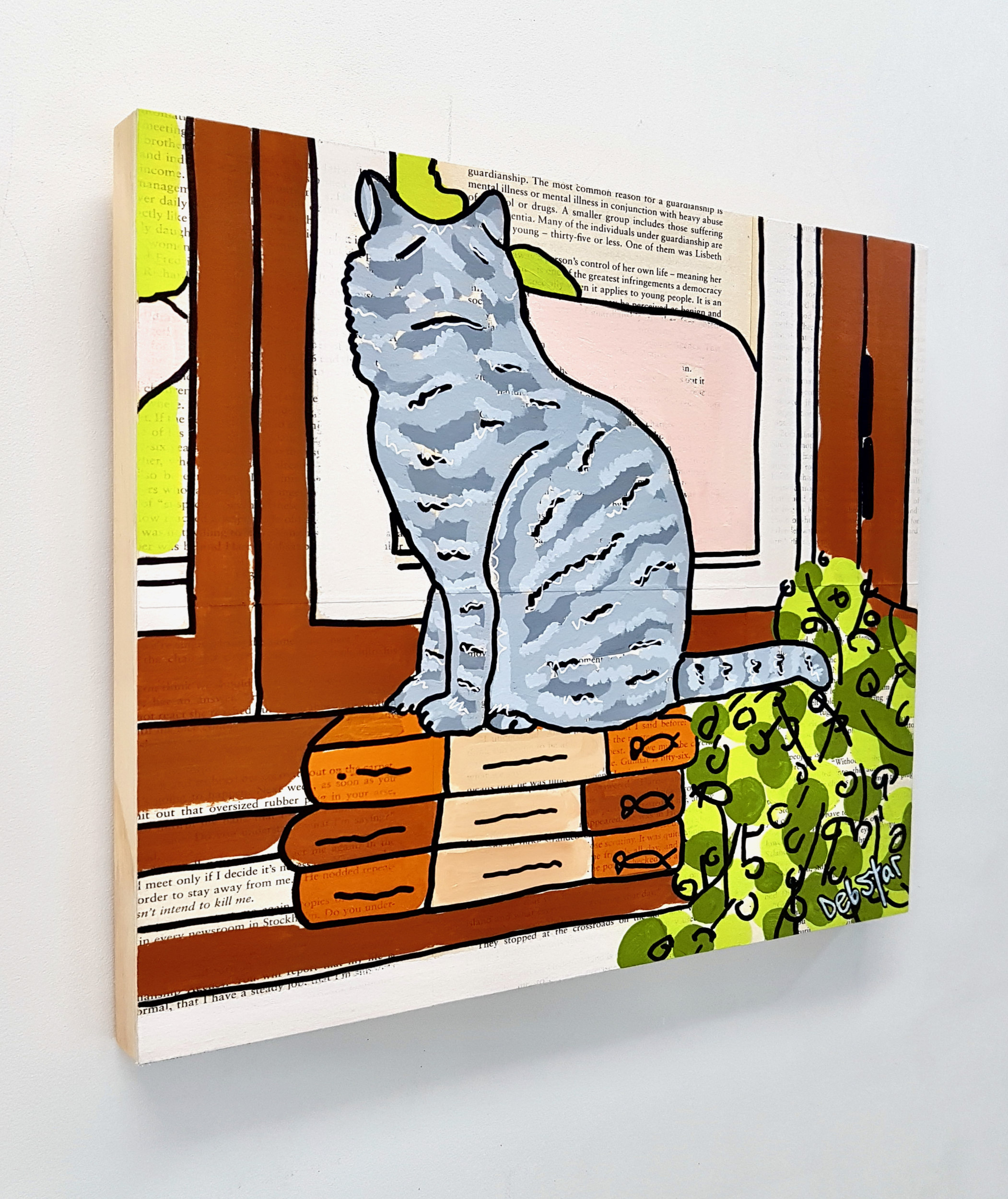 Deborah Lang, Cat Capers Windowsill 2
