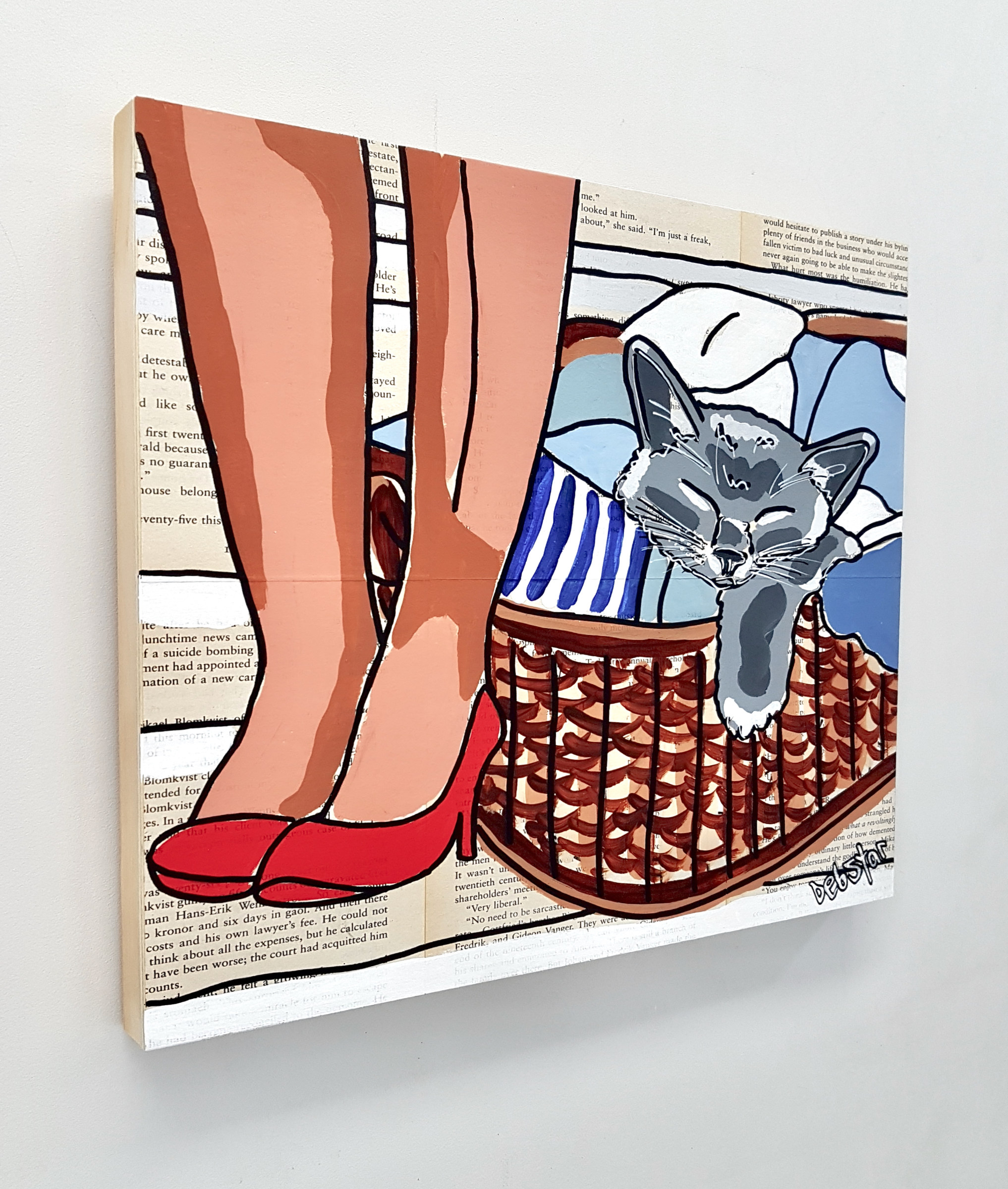 Deborah Lang, Cat Capers Laundry 2