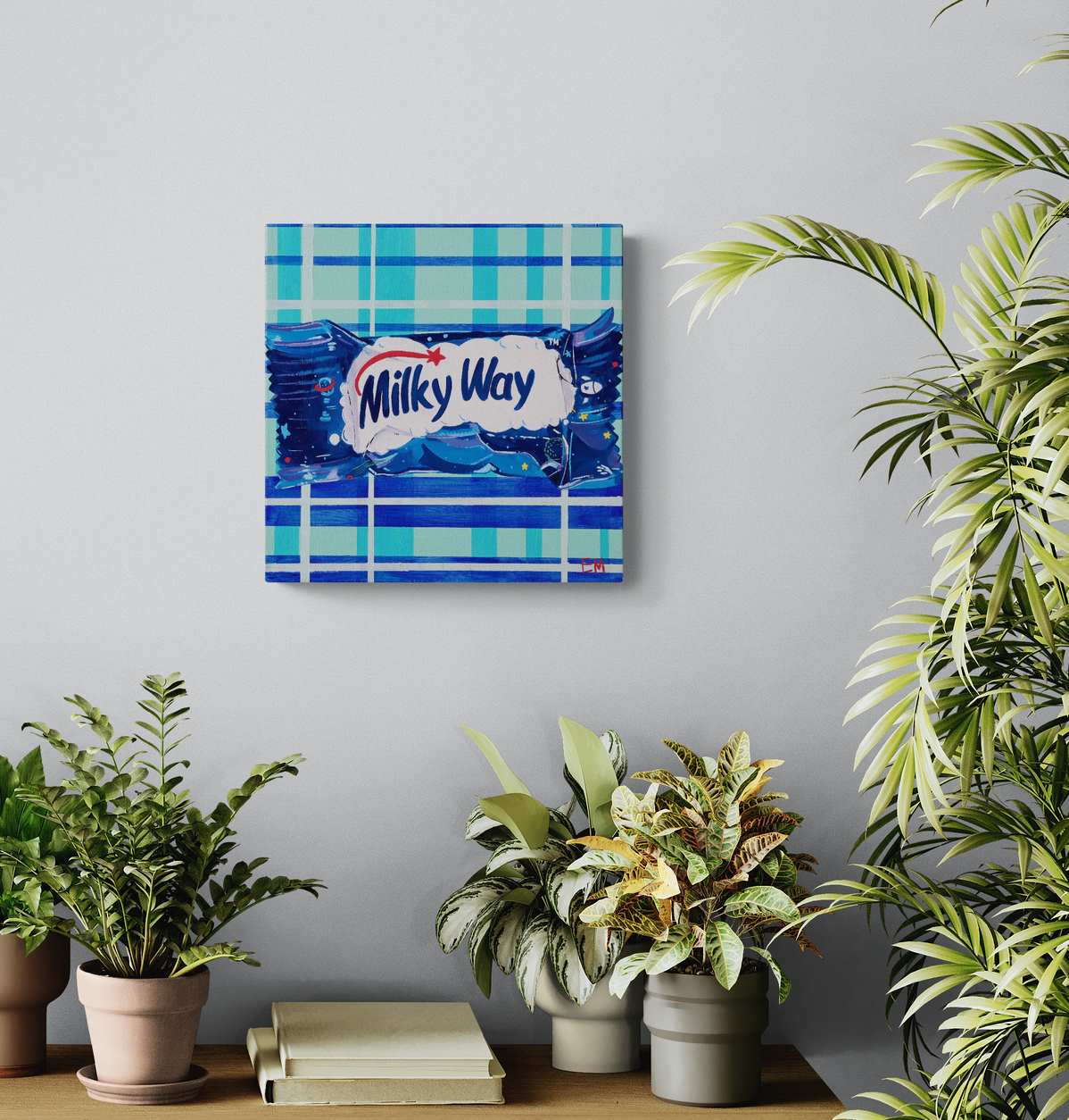 Room With Potted Plants