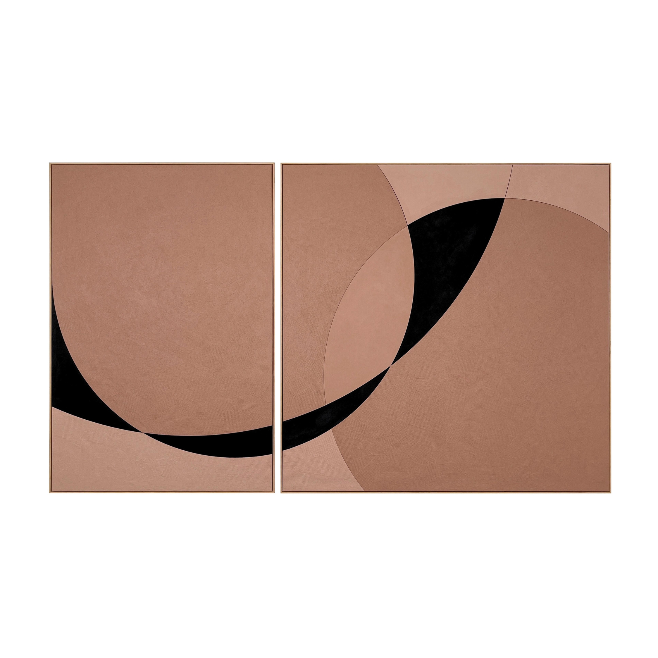 Sureen Gouws Art 'beyond The Silence' Minimalistic Geometric