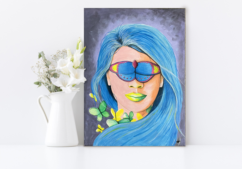 Butterfly Blue Mock Up 1