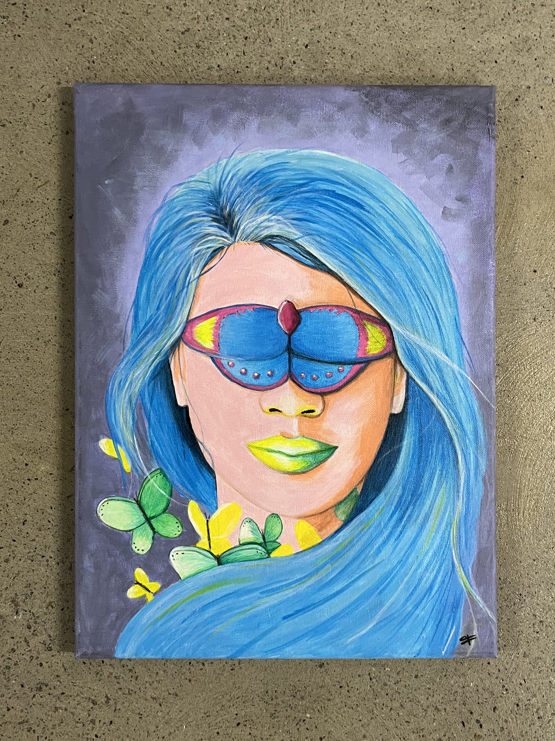 Butterfly Blue Amended