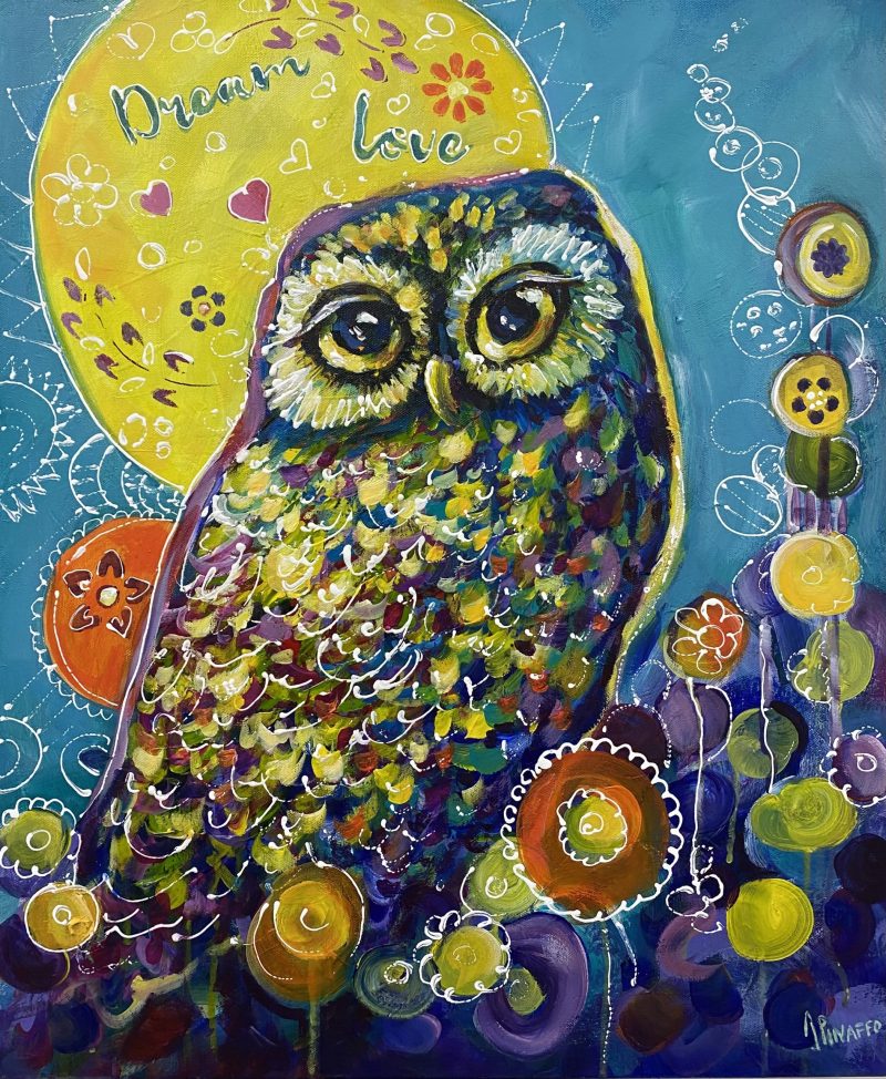 Whimsical owl