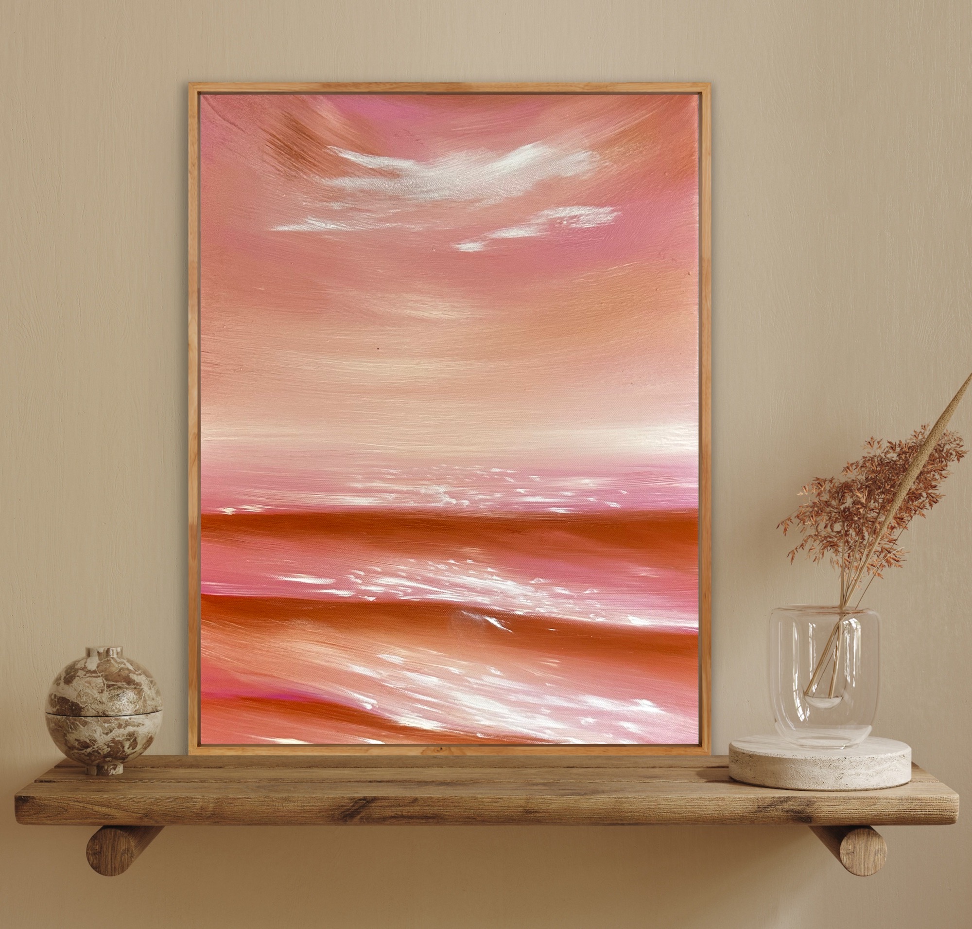 Alanah Jarvis Timber Shelf Ocean Art