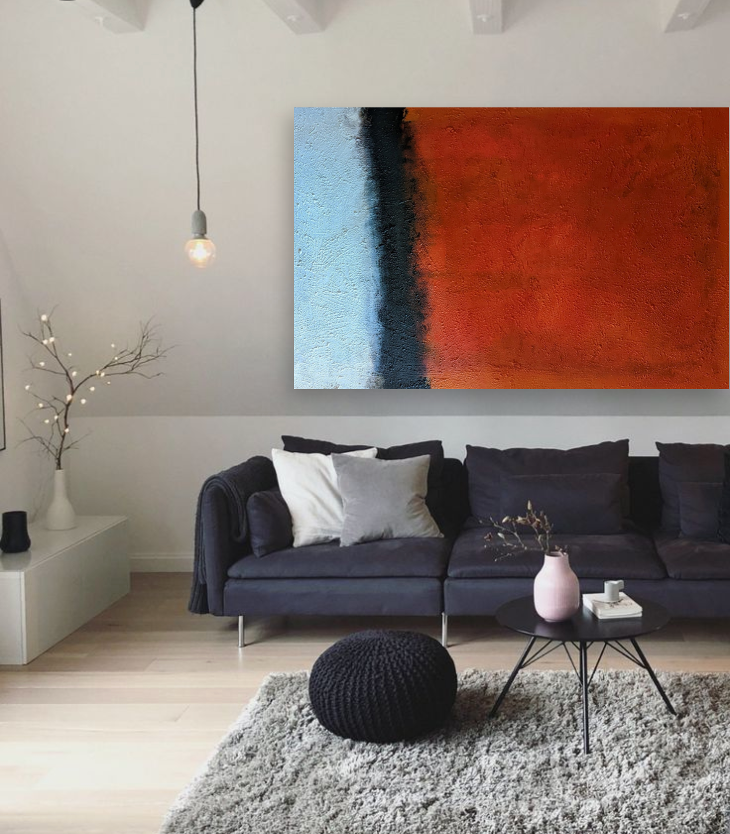 Red Light. Stop, Mixed Media On Canvas 152x102cm 1