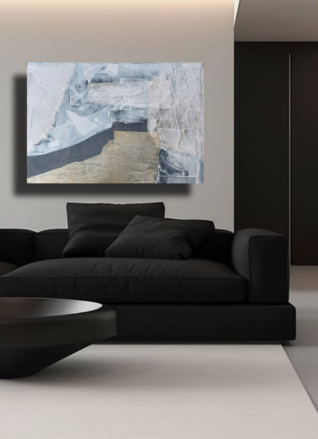 Camino, Collage On Canvas 100x70cm 2 (1)