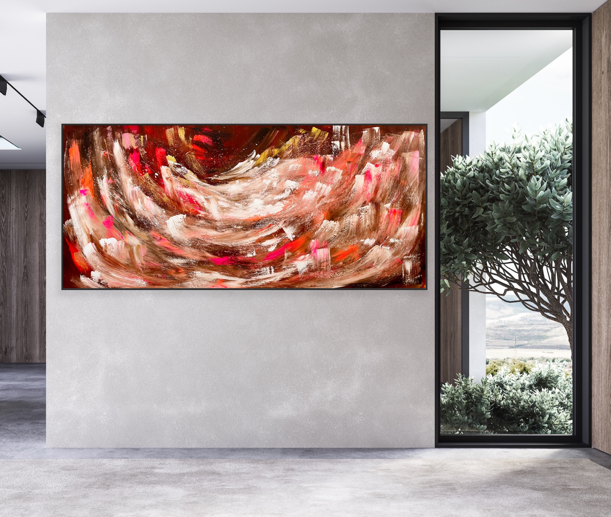 Black Frame Alanah Jarvis Abstract Art