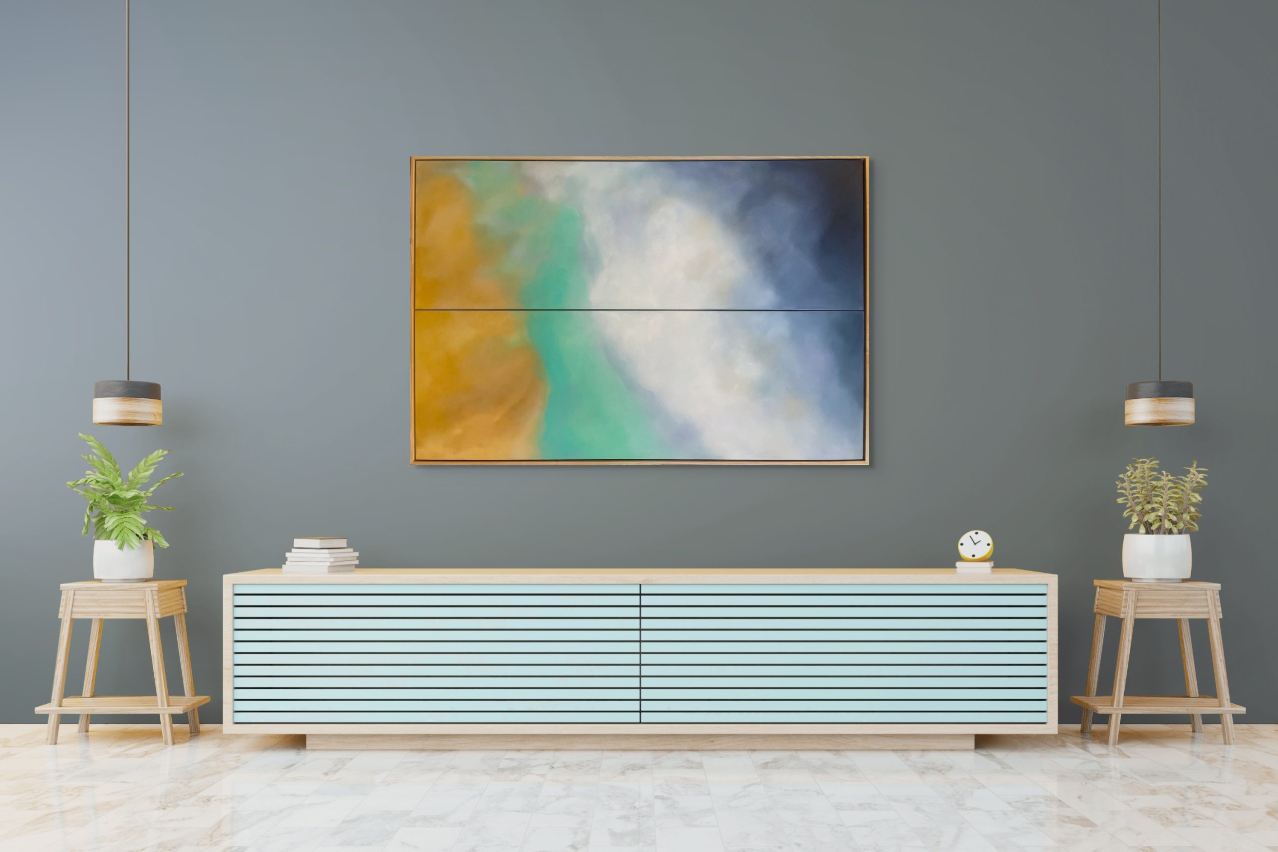 Colour Field 12 2 Lamps