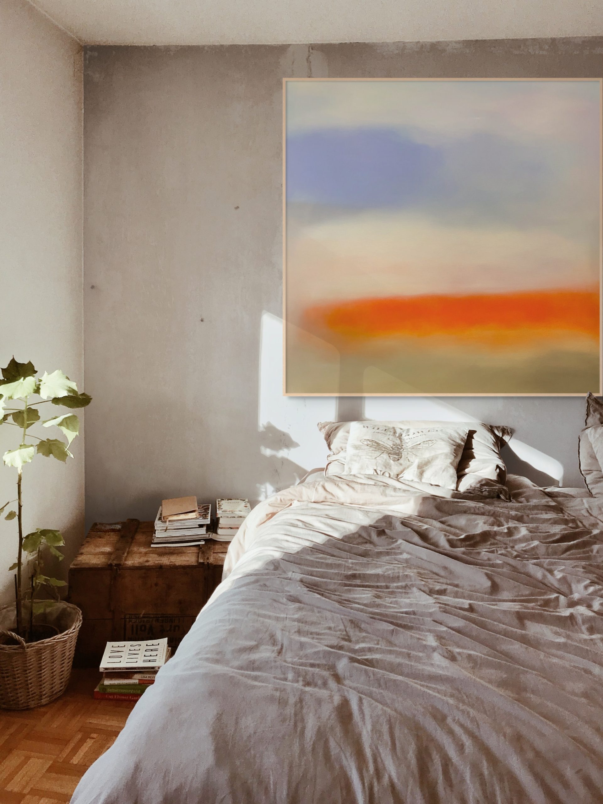 Colour Field 26 Bohemian Bedroom