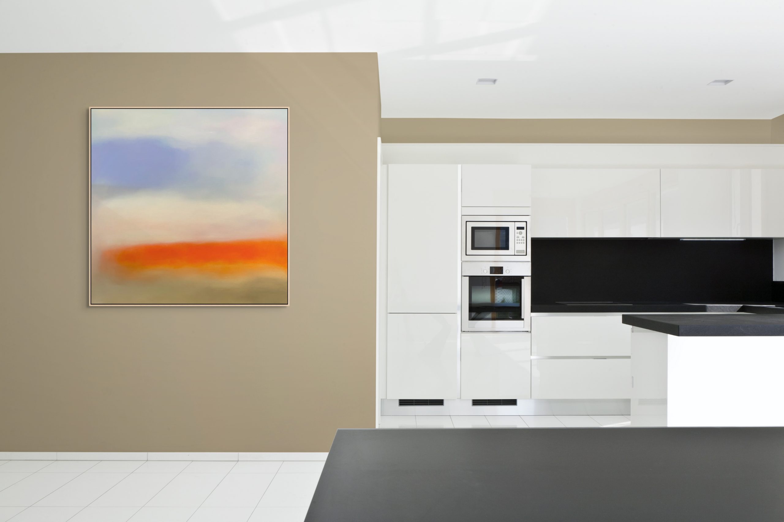 Colour Field 26 Sparse White Kitchen