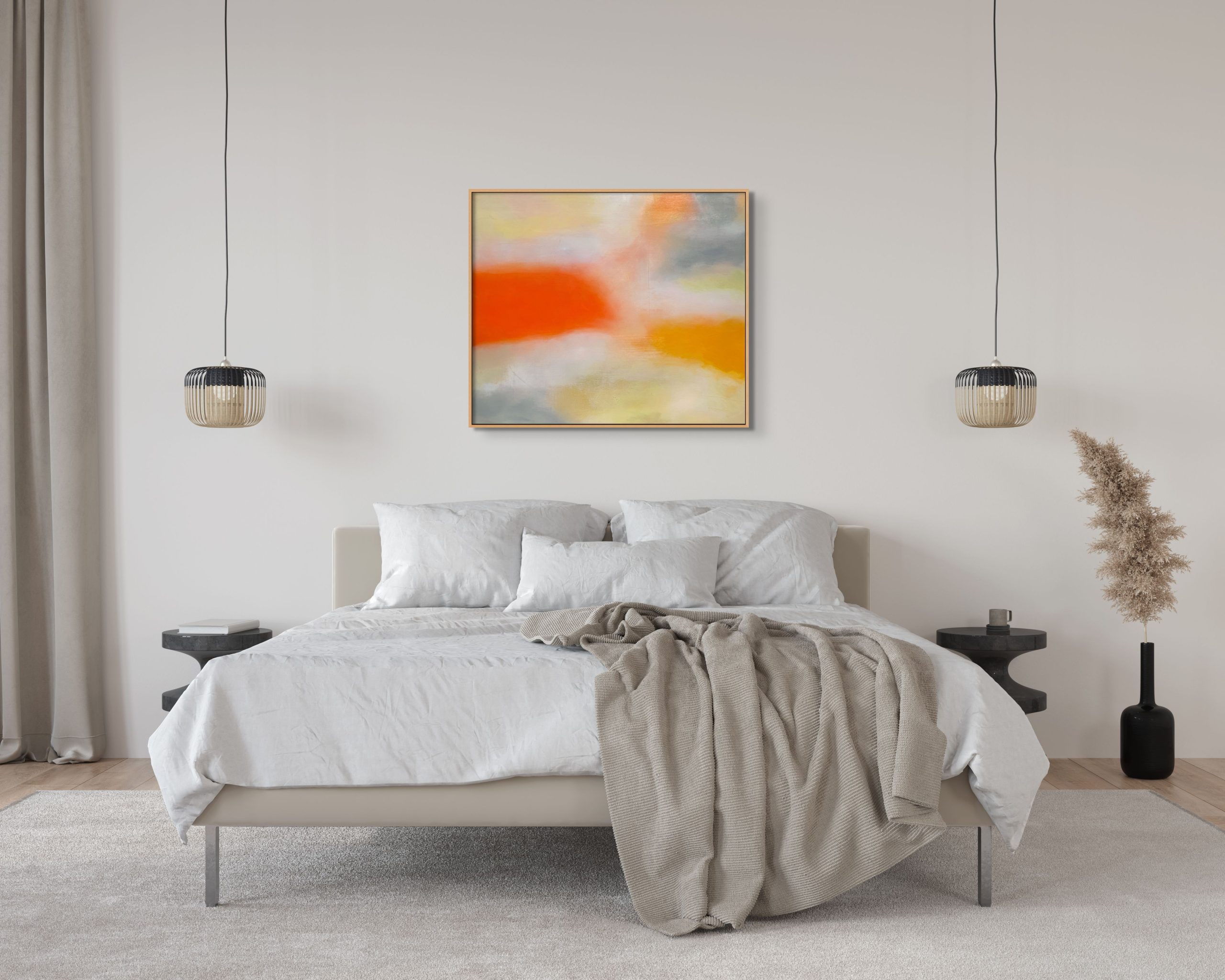 Reflection 2 White Unmade Bed