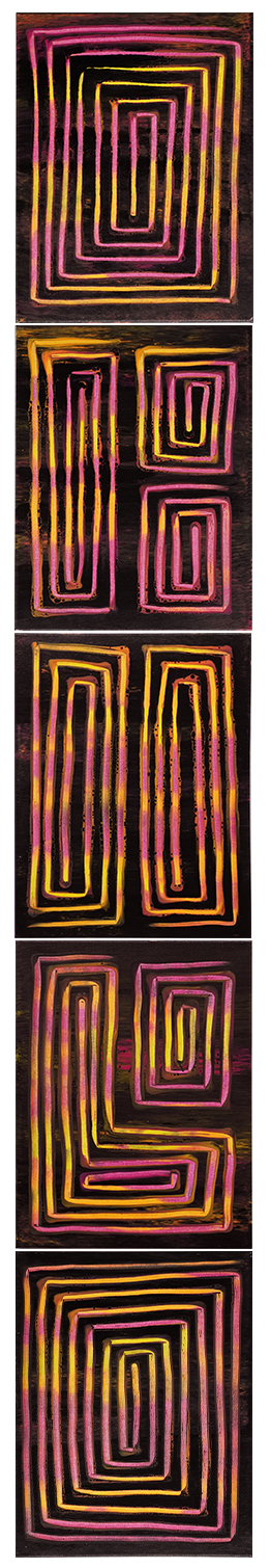 Totem (series of 5) – by Rosella Namok