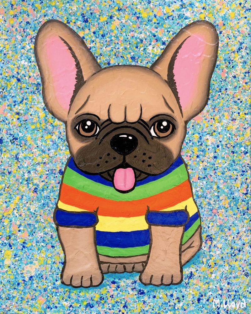 French Cute Bulldog