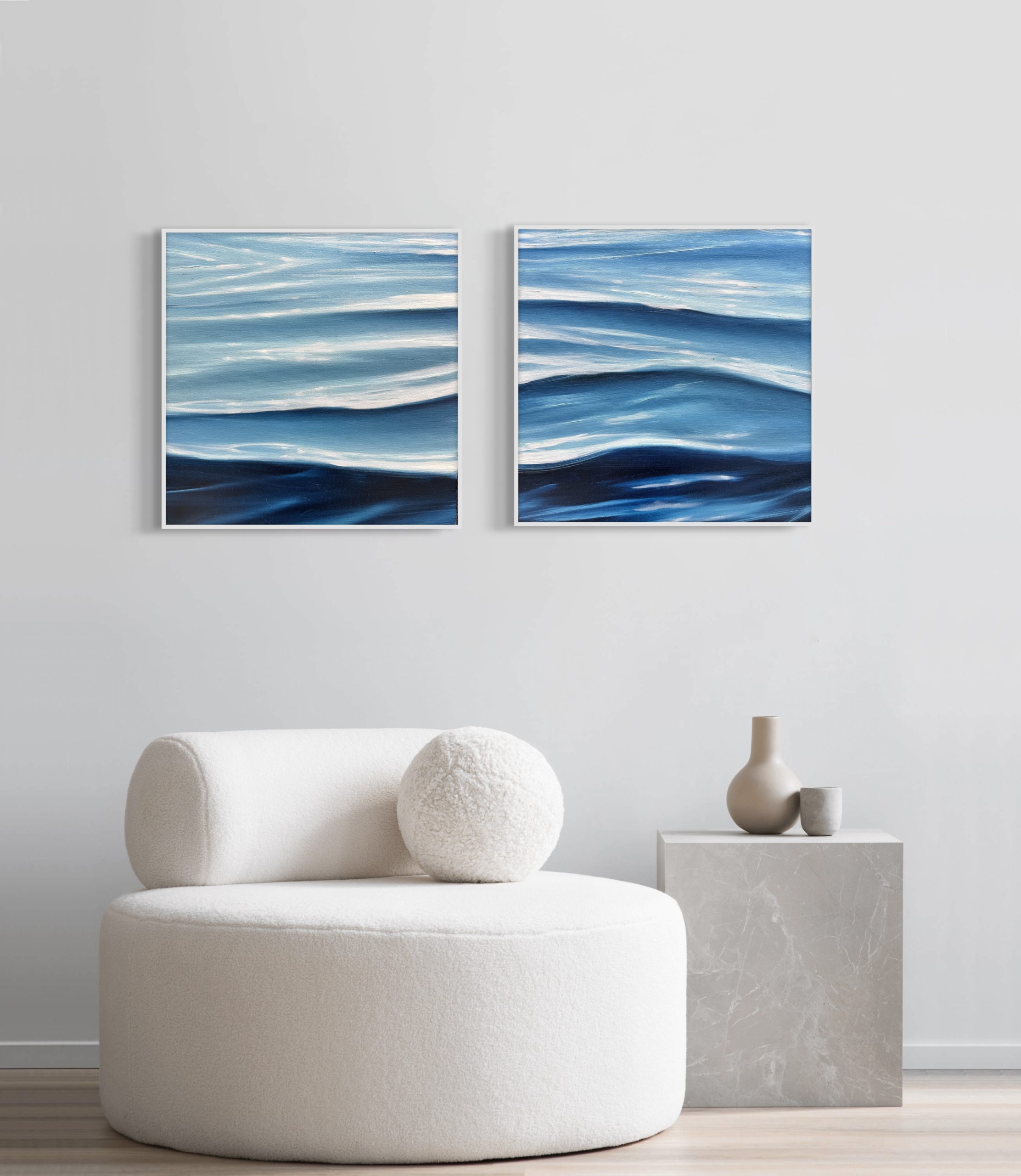 White Interior Alanah Jarvis Ocean Art