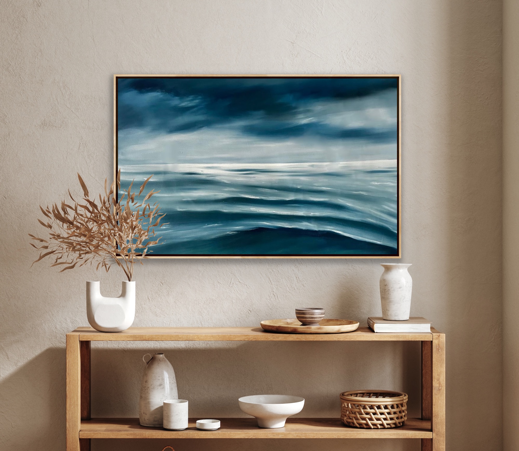 Timber Interior Alanah Jarvis)ocean Art