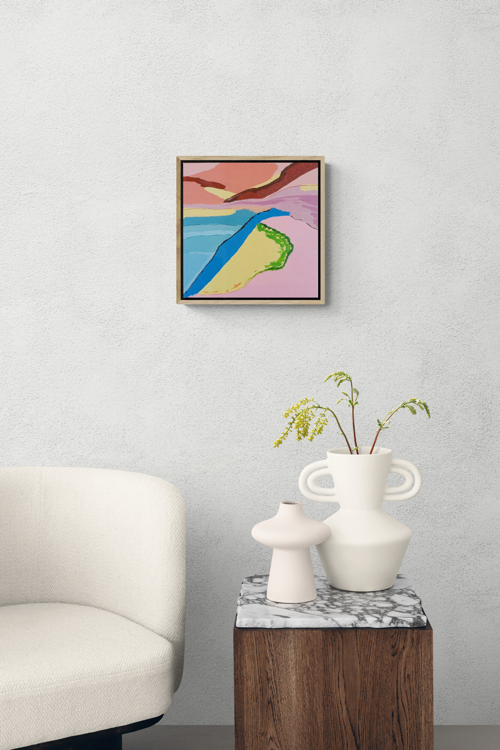 Comfy Chair Next To Ceramic Vases (6)