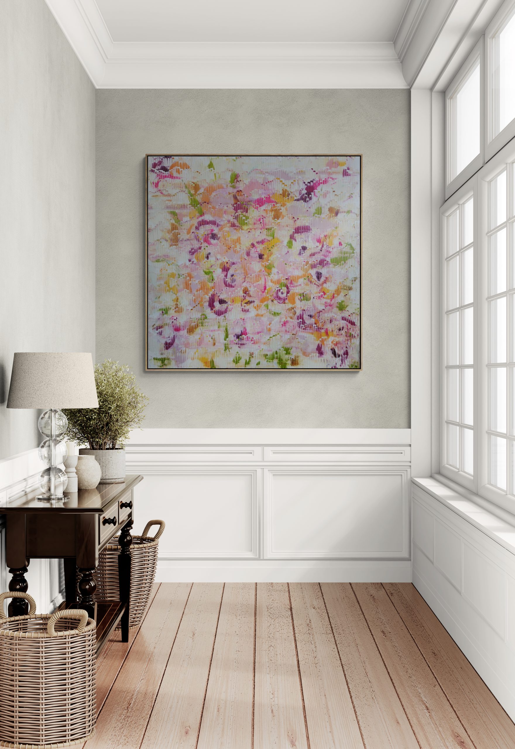 Classic Room With Wainscoting (2)