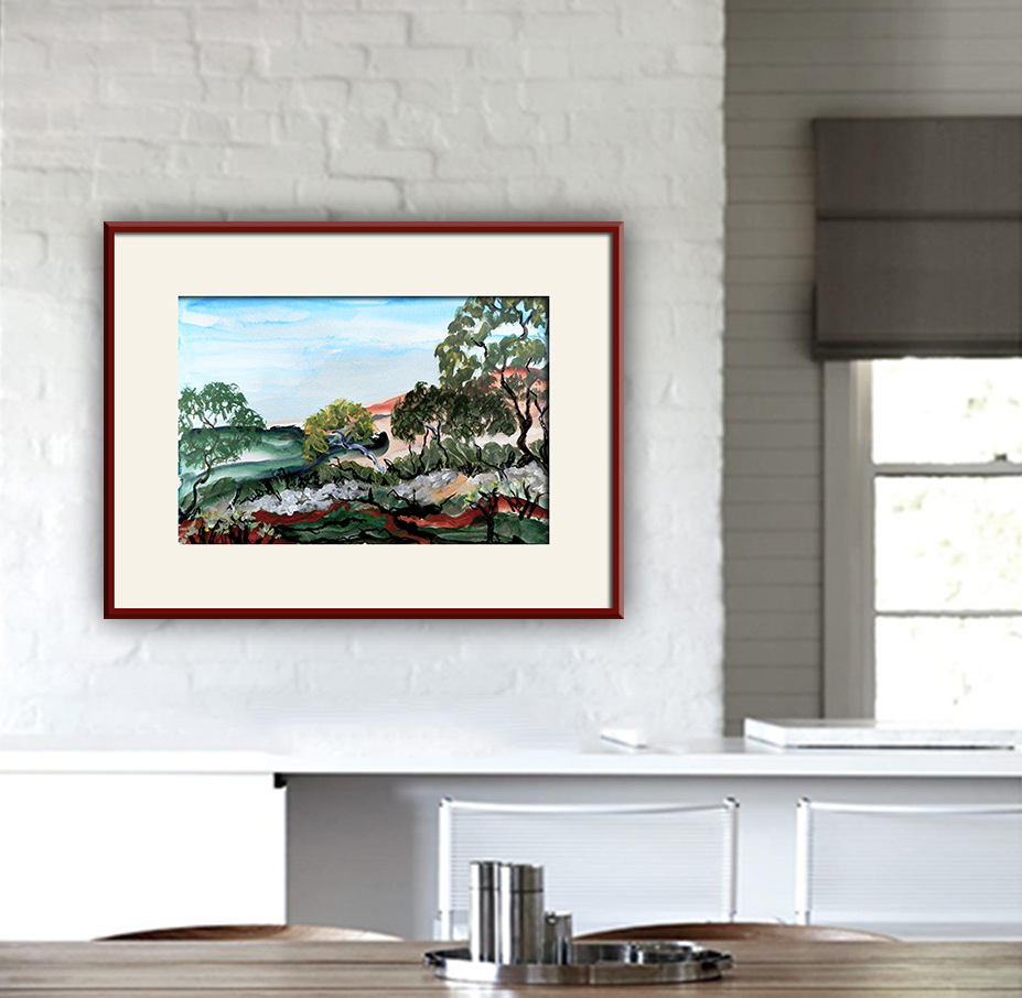 Doodieherman Scrub Country Landscape 030