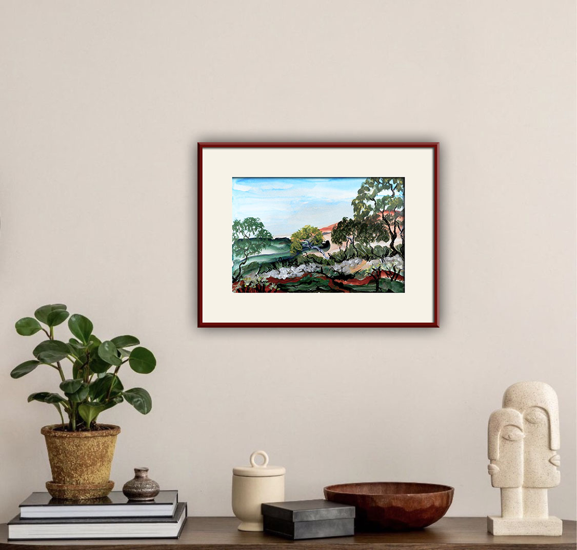 Doodieherman Scrub Country Landscape 031