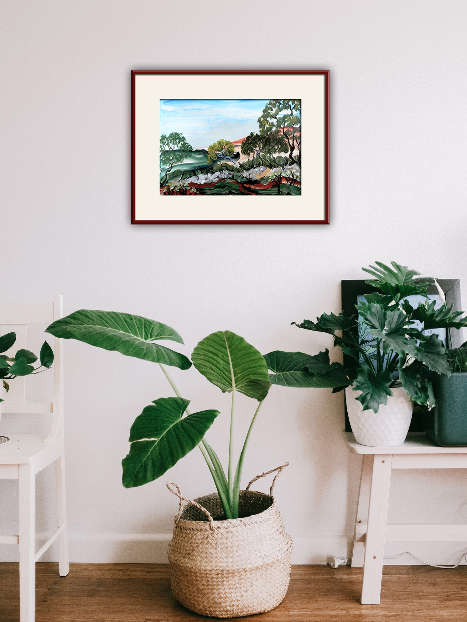 Doodieherman Scrub Country Landscape 032