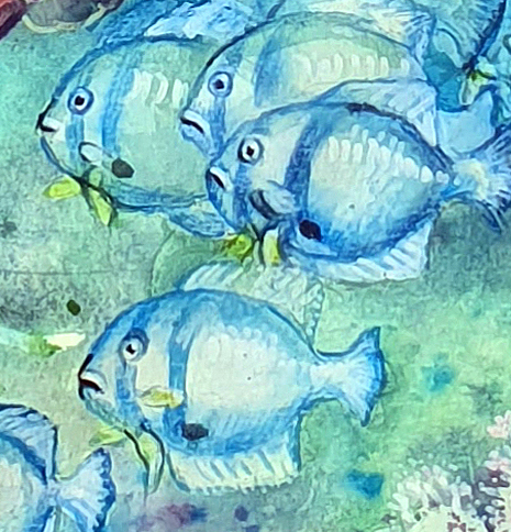 Tortoise And Jelly Fish Det4