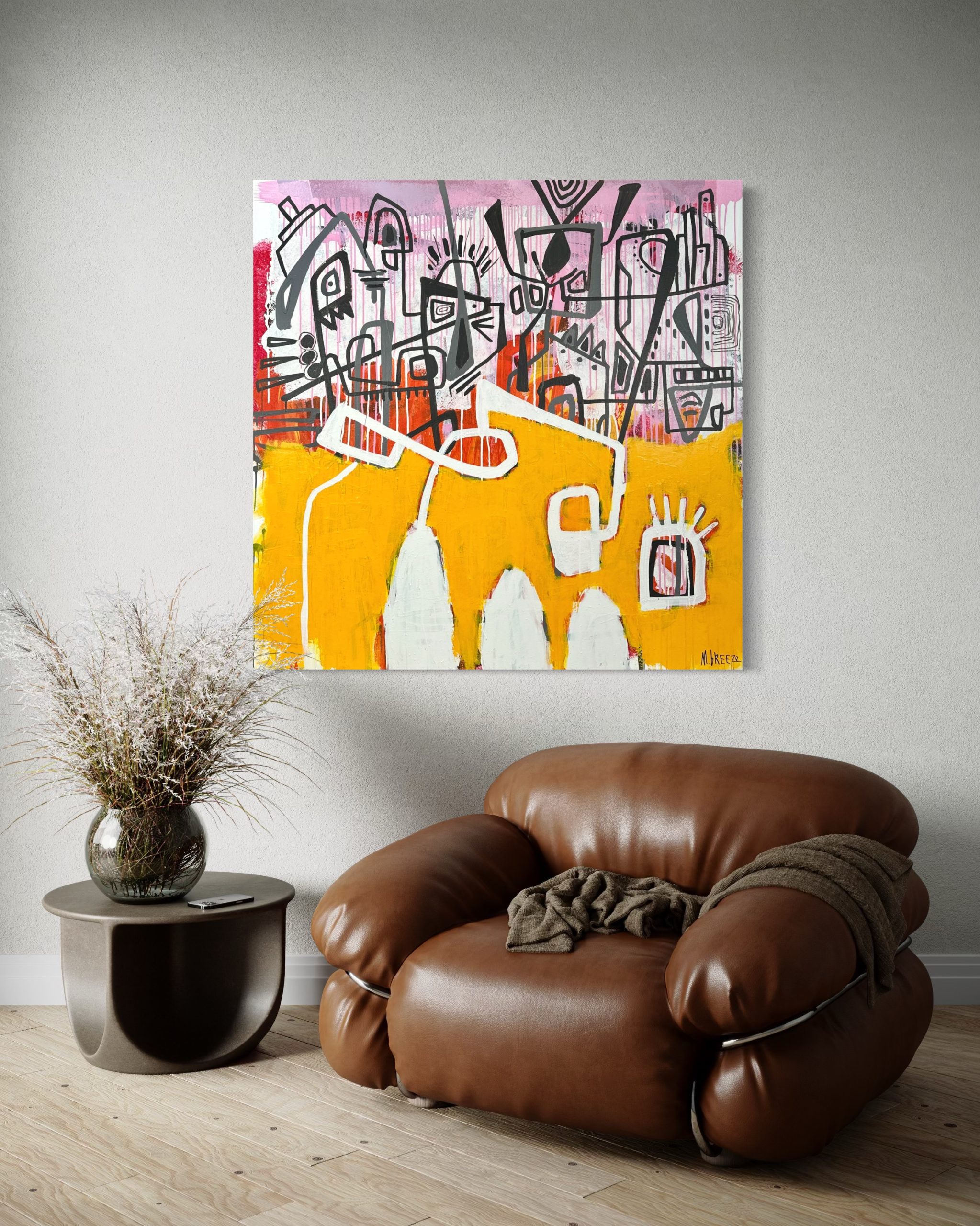 Martin Breeze Looking After Eric Insitu 2