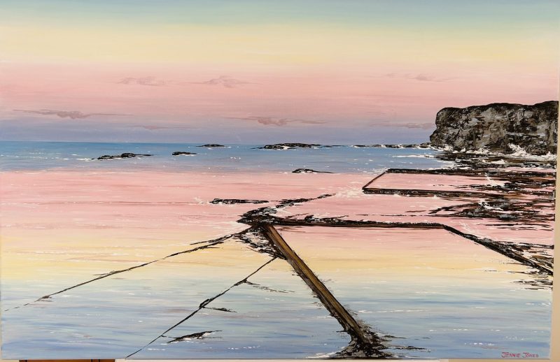 Beach Sunset Reflections