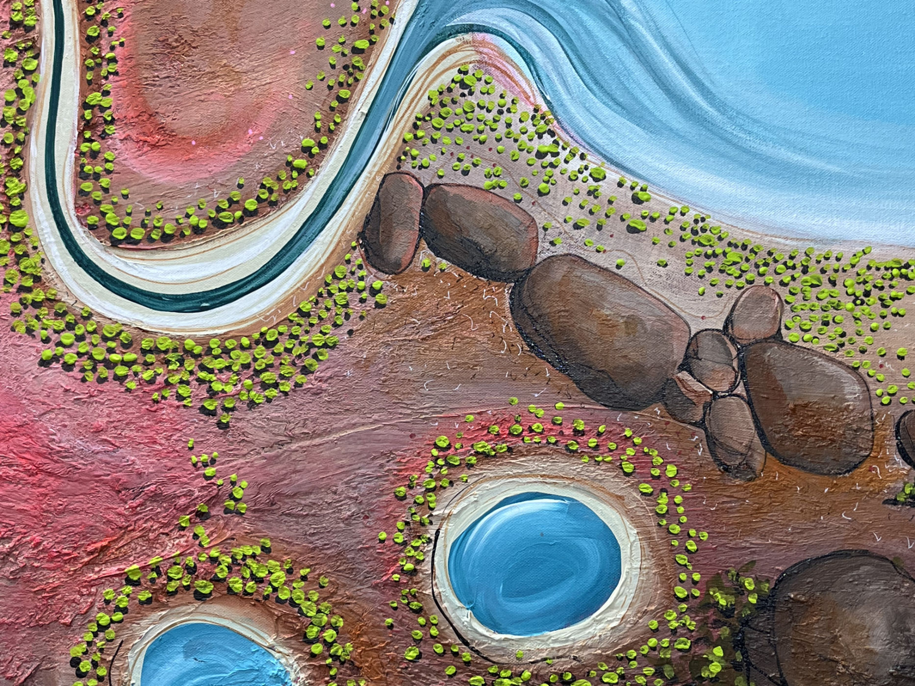 Tania Chanter Earths Gentle Breath Detail