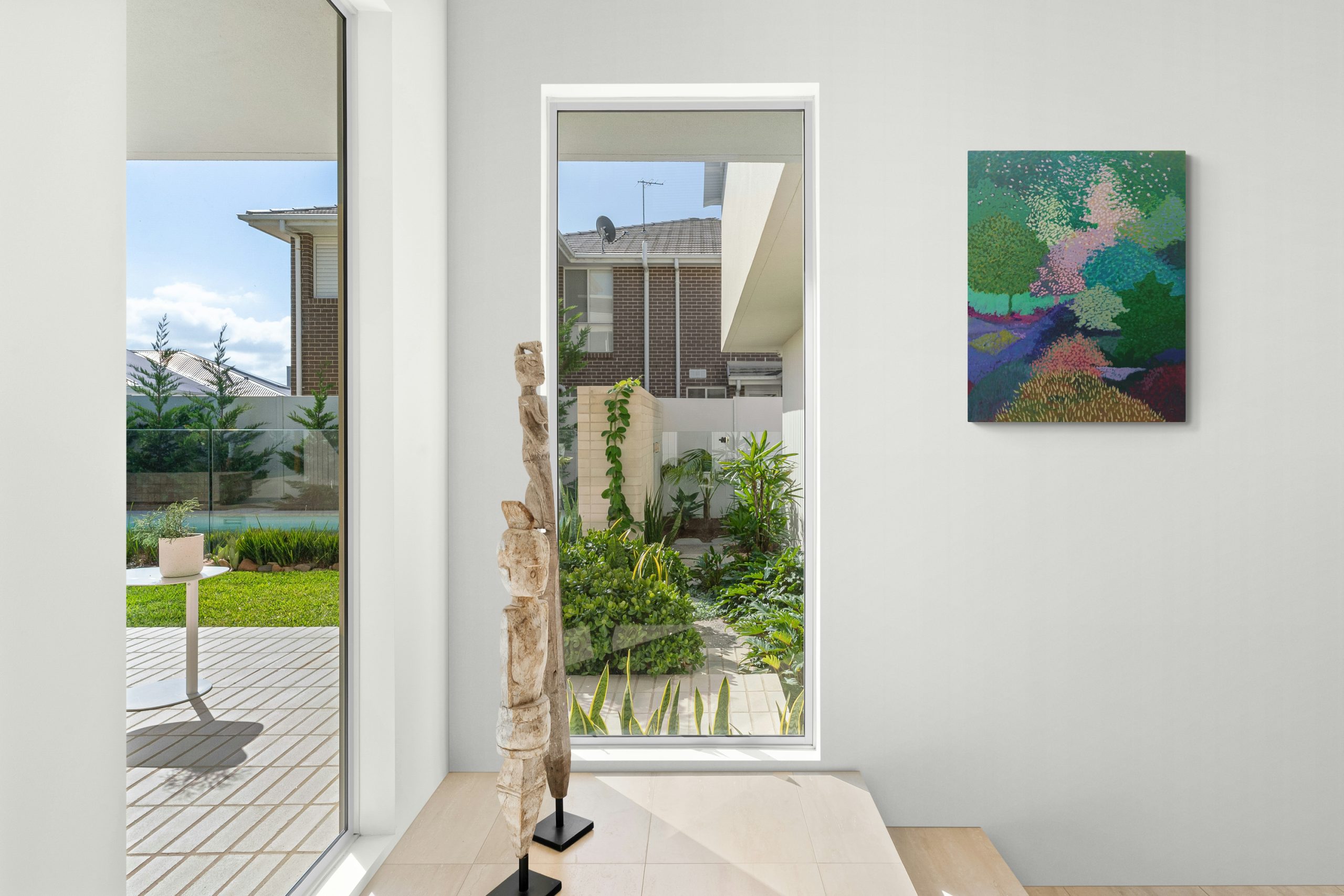 House Interior With Garden Views (1)