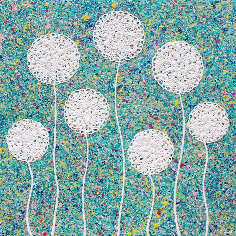 Coastal Tropical Garden Wild Flowers