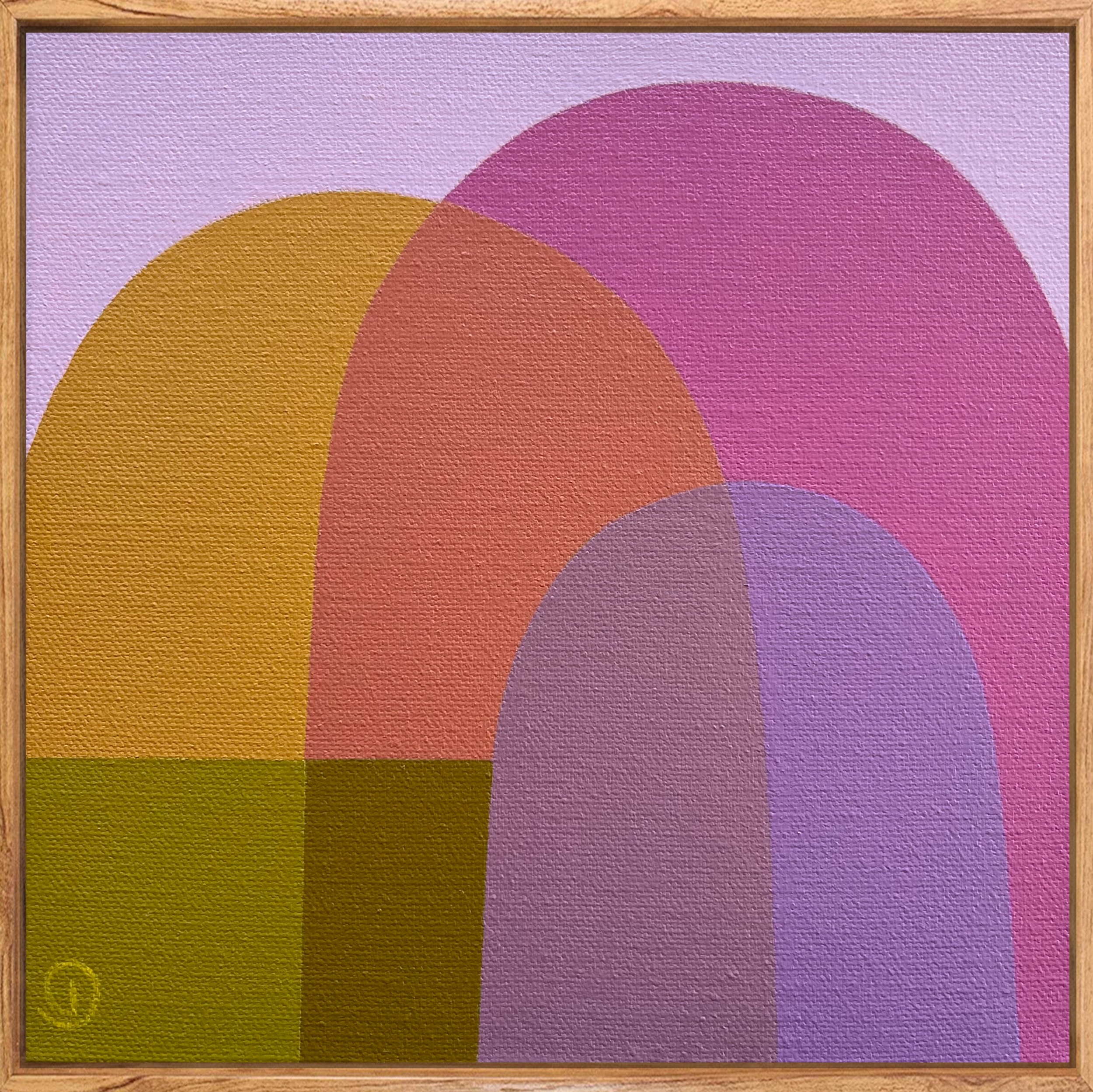 Charlotte De Pace Eclipse Ii Natural Frame Example Art Lovers Australia