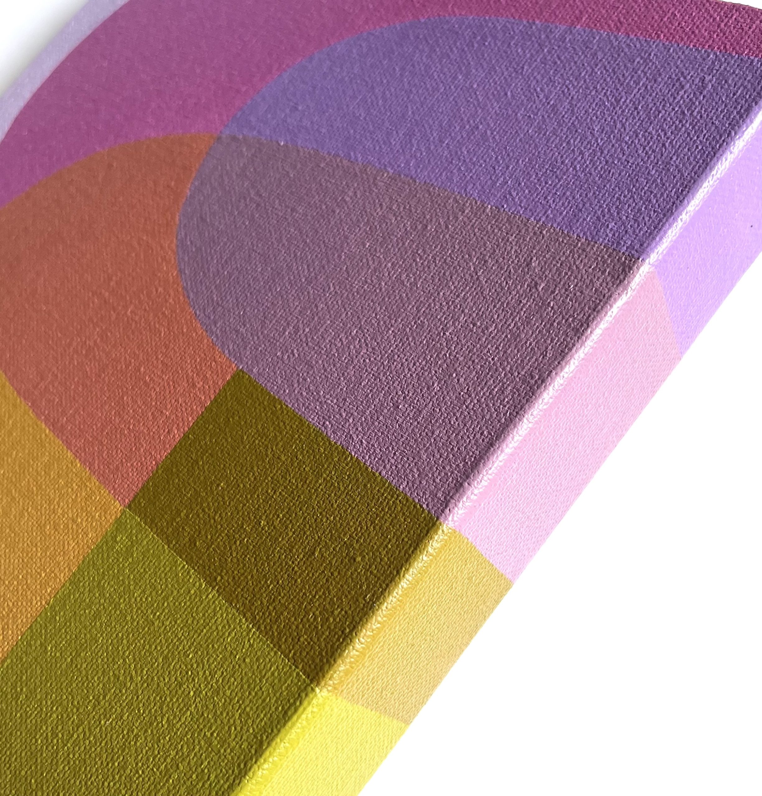 Charlotte De Pace Edge Eclipse Ii Abstract Painting Art Lovers Australia