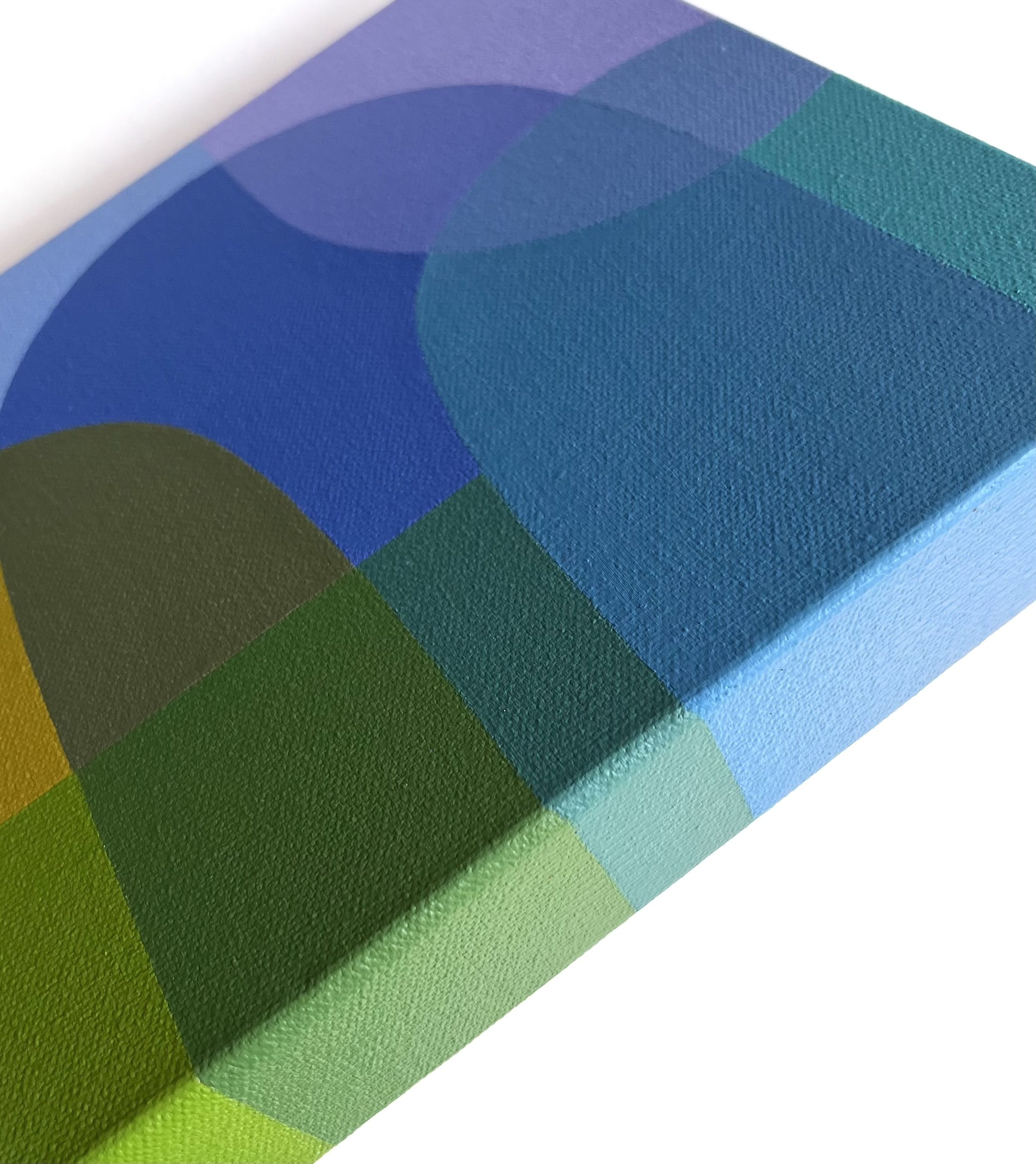 Charlotte De Pace Edge Eclipse I Abstract Painting Art Lovers Australia