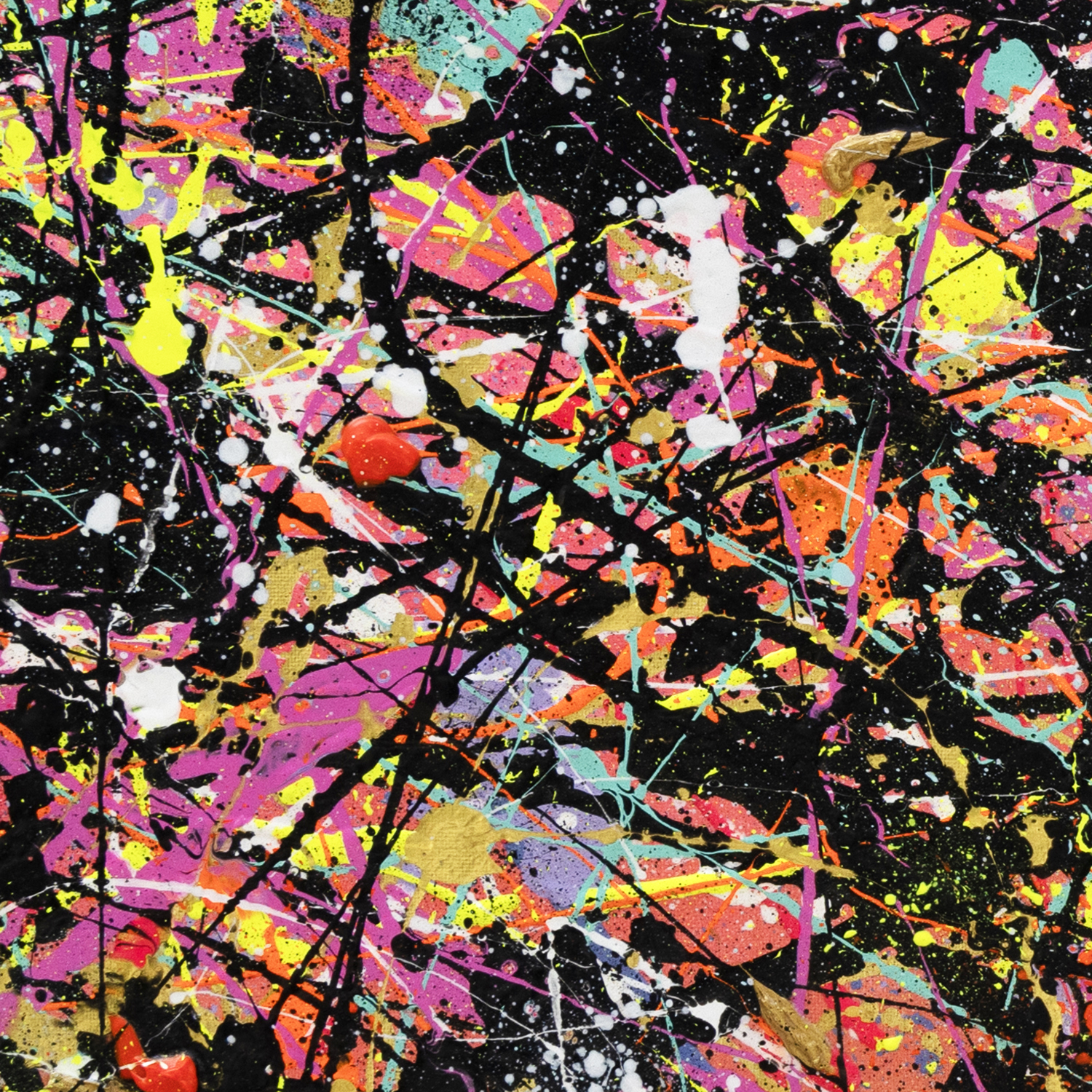 Labyrinth Ii Original Painting Layering