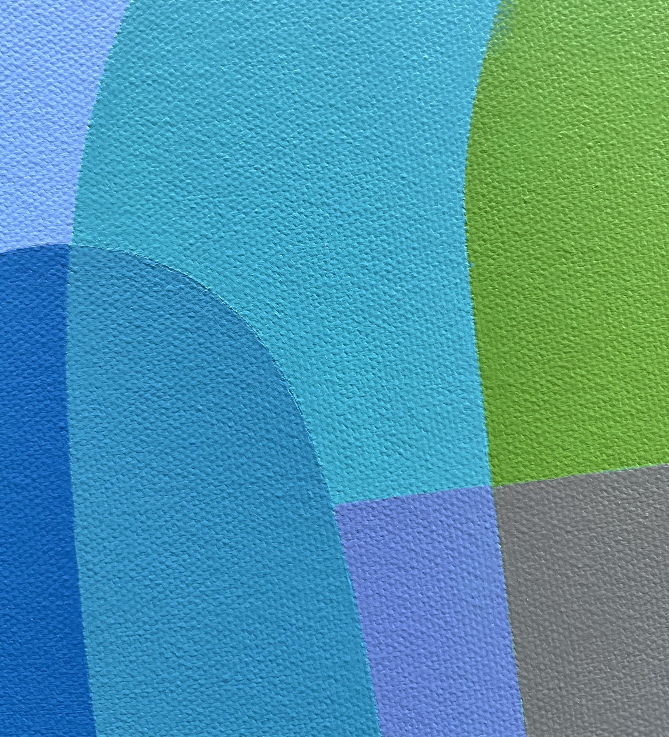 Charlotte De Pace Detail 2 Eclipse Iii Abstract Painting Art Lovers Australia