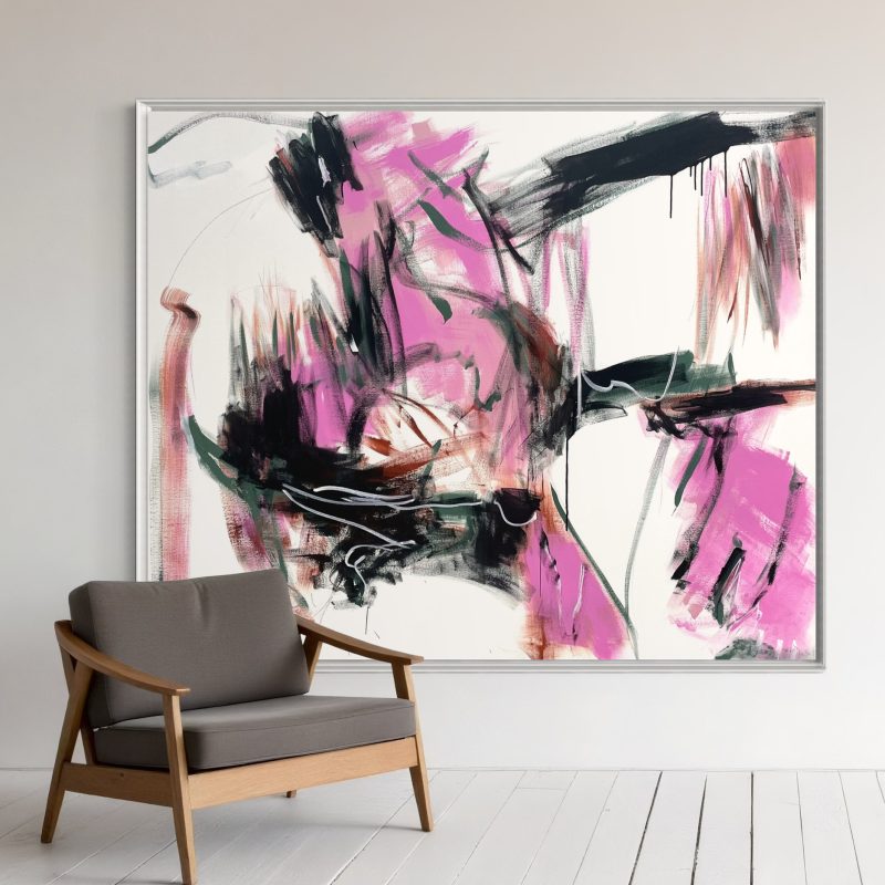 Punch’n Pink – Framed