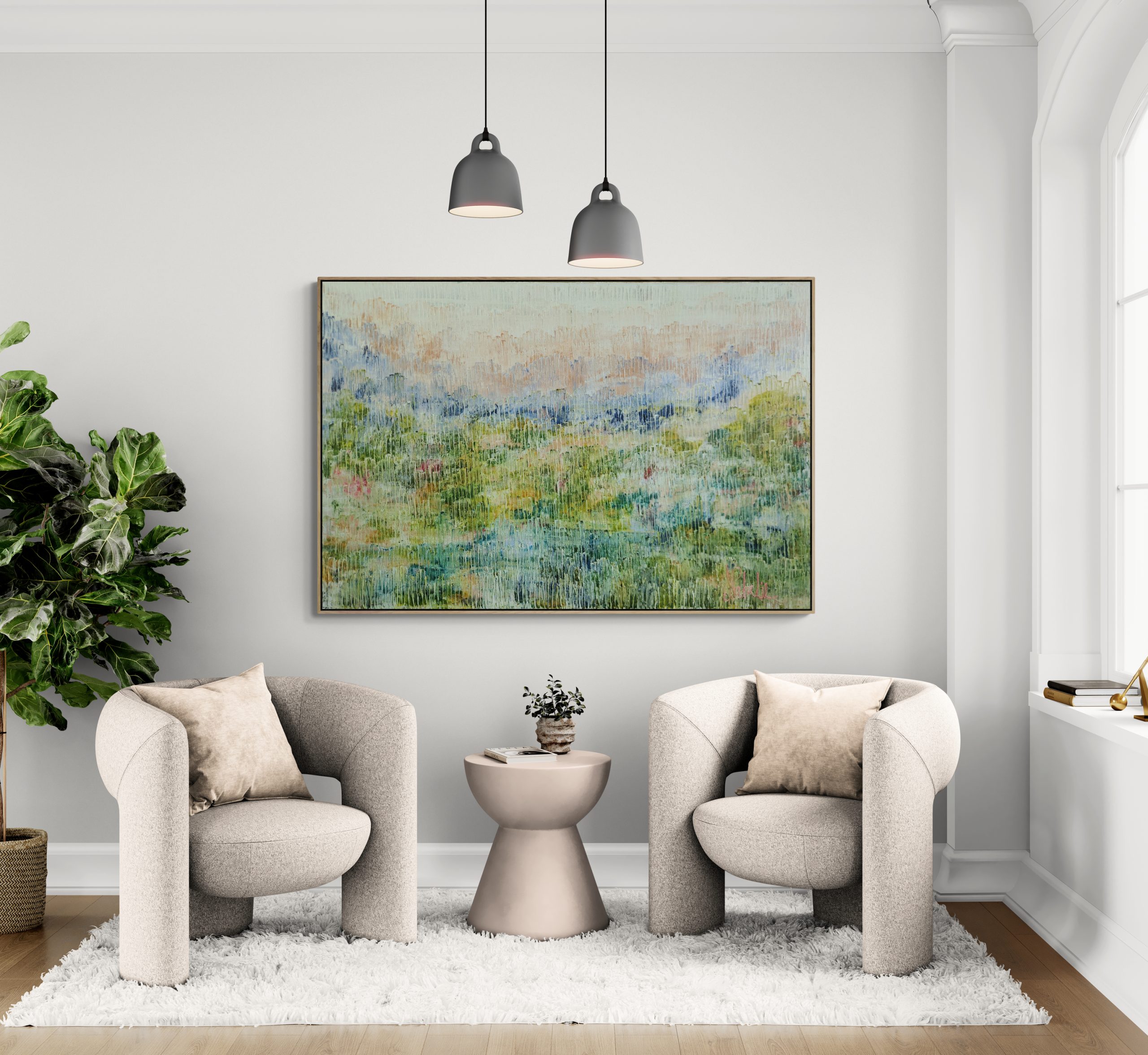 Living Room With Modern Furniture 6