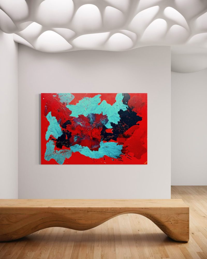 Red Carnations Burst