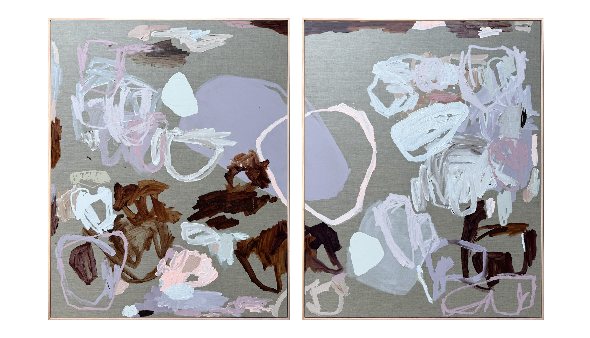 Pink Coral Rebecca Koerting Australian Contemporary Abstract