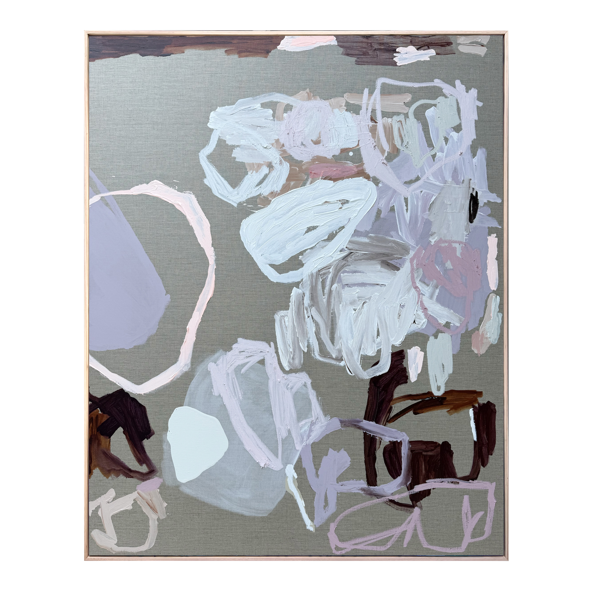 Pink Coral Rebecca Koerting Australian Contemporary Abstract