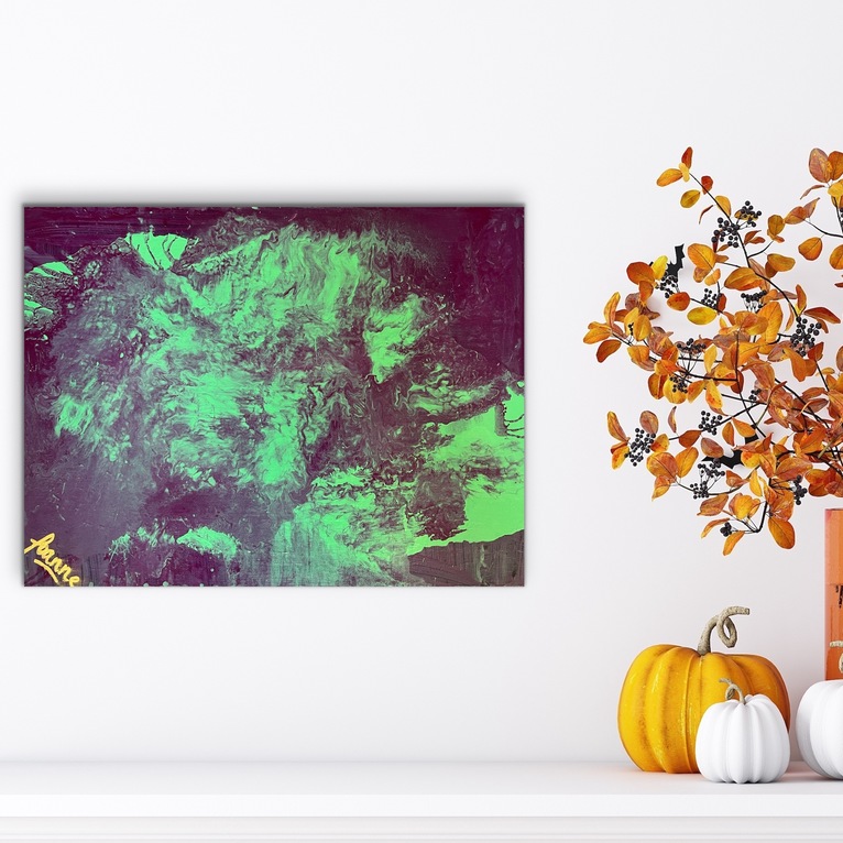 Misty Neon Galaxy No. 3